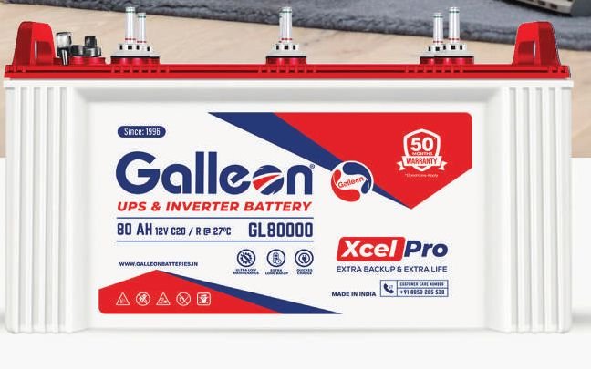 Galleon Xcel Pro UPS & Inverter Battery